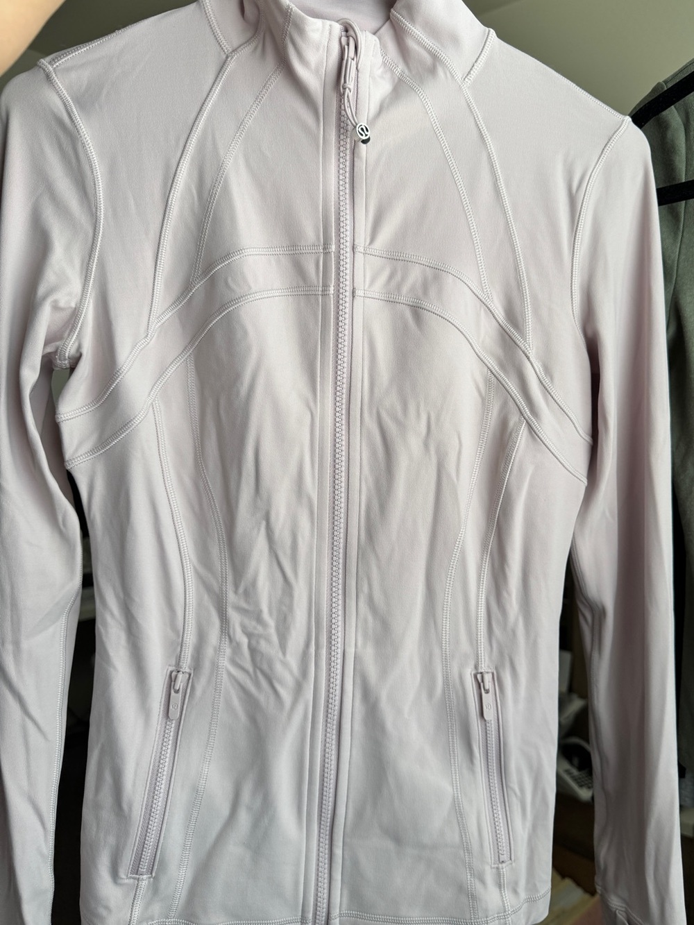 lululemon athletica Pale Pink Full-Zip Utility Jacket